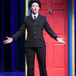 Jack Scholz plays Tommy Nayman during a rehearsal of Blue Ticket written by Maureen Longworth at McPhetres Hall on Tuesday, Oct. 15, 2019. (Michael Penn | Juneau Empire)                                 Jack Scholz plays Tommy Nayman during a rehearsal of Blue Ticket written by Maureen Longworth at McPhetres Hall on Tuesday, Oct. 15, 2019. (Michael Penn | Juneau Empire)
