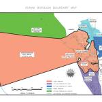 This map from the City and Borough of Juneau Assemblys meeting packet, shows the proposed Xunaa Borough in relation to other nearby boroughs and cities. (Courtesy Photo | City and Borough of Juneau)