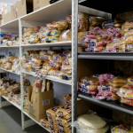 Bread is stored at the Southeast Alaska Food Bank on Crazy Horse Drive on Tuesday, Oct. 15, 2019. (Michael Penn | Juneau Empire)