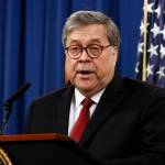 In this April 18, 2019, file photo, Attorney General William Barr speaks about the release of a redacted version of special counsel Robert Muellers report during a news conference at the Department of Justice in Washington. (AP Photo | Patrick Semansky, File)
