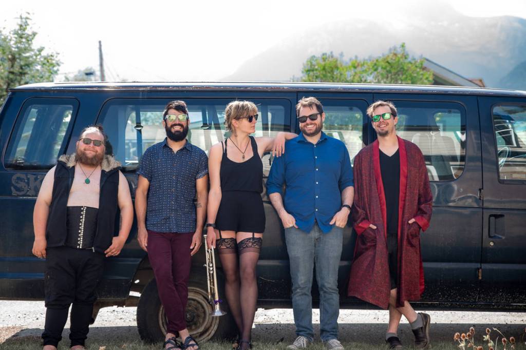 The Better Than Boobs Band, who provide the music for Nude and Rude Revue burlesque troupe performances, will play at Rendezvous Thursday night. (Courtesy Photo | Claire Geneva)