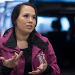 Emily Edenshaw, Business and Economic Development Director for the Central Council of the Tlingit and Haida Indian Tribes of Alaska, seen in this December 2018 photo, is both a domestic violence survivor and an organizer of a domestic violence awareness summit. (Michael Penn | Juneau Empire File)