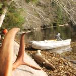 The Sunday views were great for the author has he waited for his two buddies on a beach after a successful morning hunt. (Jeff Lund | For the Juneau Empire)