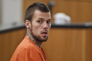Micah Nelson, 28, arrives in Juneau Superior Court for his arraignment on Tuesday, Oct. 29, 2019. (Michael Penn | Juneau Empire)