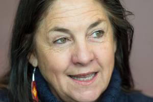 Loretto Lee Jones, a former Assembly candidate, is on trial for PFD fraud. (Michael Penn | Juneau Empire)