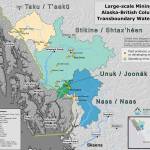 A map showing the locations of transboundary watersheds and the mining developments within them produced by Chris Sergeant. (Courtesy Photo | Chris Sergeant)