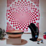 Artwork on display at the All-Alaska Biennial exhibit at the Alaska State Museum on Wednesday, Nov. 6, 2019. The exhibit runs until Jan. 11. Winter hours for the museum are 10 a.m.-4 p.m Tuesday-Saturday. (Michael Penn | Juneau Empire)