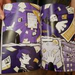 Claire Scott, 16, a junior at Juneau-Douglas High School: Yadaa.at Kalé, shows off her second published comic book, A Most Peculiar Alarm Clock, at Alaska Robotics Gallery on Tuesday, Nov. 12, 2019. Scotts first book, Meow Cats United, was published last year. (Michael Penn | Juneau Empire)