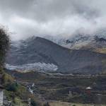 Martin Truffer of the Geophysical Institute of the University of Alaska Fairbanks recently studied this rock-covered glacier in Tibet to find its thickness. (Courtesy Photo | Martin Truffer)