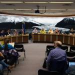 City and Borough of Juneau Assembly Finance Committee didnt spend Saturday morning alone. About a dozen people were in attendance as the city reviewed its spending priorities. (Ben Hohenstatt | Juneau Empire File)