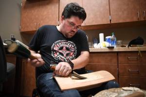 Renowned Tsimshian artist David Robert Boxley shares tradition and culture at SHI