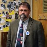 Steve Potter, pictured Wednesday, Nov. 26, 2019, at Juneau-Douglas High School: Yadaat.at Kalé, is the new JDHS girls basketball coach. (Nolin Ainsworth | Juneau Empire)