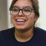 Ashling Cruz talks about her experience with the Thunder Mountain High School robotics team at TMHS on Thursday, Dec. 5, 2019. (Michael Penn | Juneau Empire)