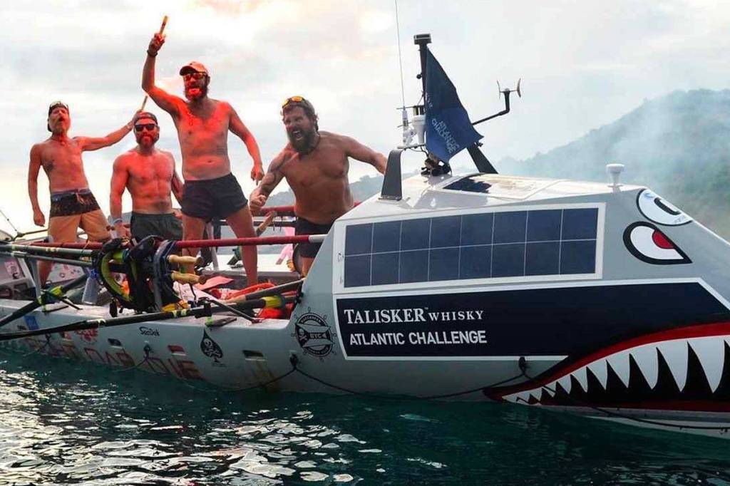 Members of the veterans group Fight Oar Die will row across the Atlantic in the Talisker Whisky Atlantic Challenge, kicking off Thursday, Dec. 12, 2019. (Courtesy Photo | Fight Oar Die)