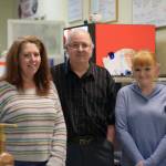 Udder Culture featuring Aurora Sweets owners Windy Swearingin, Kelly Swearingin and Randi Pearce pose in their shop on Tuesday, Dec. 10, 2019. (Nolin Ainsworth | Juneau Empire)