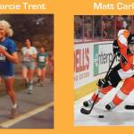 Running pioneer Marcie Trent and hockey professional Matt Carle will headline the Alaska Sports Hall of Fame Class of 2020. (Courtesy Photo | Alaska Sports Hall of Fame)