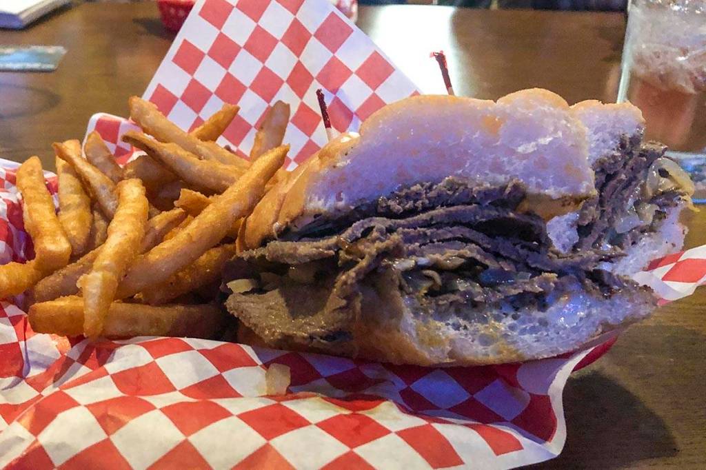 Super French Dip from Sandbar & Grill. (Peter Segall | Juneau Empire)