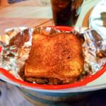 A patty melt from Nanos Kitchen at Louies Douglas Inn, Dec. 23, 2019. (Ben Hohenstatt | Juneau Empire)