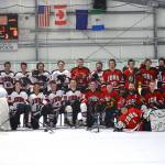 Top row from left: Owen Squires, Ronan Lynch, Matthew Campbell, Nolin Ainsworth, Greyson Liebelt, Bill Bosse, Grant Ainsworth, Eric Verrelli, Chris Klawonn, Ryan Liebelt, Corey Box, Dalton Hoy, Zander Hoke, Andrew Ainsworth, Robin Woodby, Nick Rutecki. Bottom row: Logan Ginter, Dawson Hickok, Cameron Smith, Dillon Tomaro, Cole Cheeseman, Zach Bicknell, Niko Hebert, Zach Hebert, Zane Chapman, Jacob Dale, Michael Dale. Bottom row: Wolf Dostal. (Courtesy Photo | Kyle Hebert)