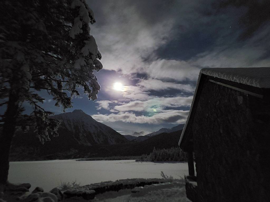 Courtesy photo | Steven Bennett                                 Skaters Cabin on Thursday.