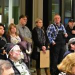 Residents listen to Juneaus legislative delegation at a town hall at the Mendenhall Valley Public Library on Wednesday, Jan. 15, 2020. (Peter Segall | Juneau Empire)