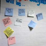 Residents shared their 20-year visions for Douglas at a kickoff meeting for City and Borough of Juneaus effort to create South Douglas-West Juneau Area Plan, Wednesday, Jan. 15. (Ben Hohenstatt | Juneau Empire)