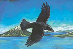 Courtesy Photo | Sealaska Heritage Institute                                 Raven Makes the Aleutians from Sealaska Heritage Institutes Baby Raven Reads series won a Picture Book Honor award from the American Indian Library Association.
