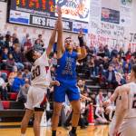 Meki Toutaiolepo lays the ball in during Thunder Mountain High Schools Friday night win against Juneau-Douglas High School : Yadaa.at Kalé. Courtesy Photo | Heather Holt)