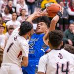 Meki Toutaiolepo led all scorers in Thunder Mountain High Schools victory Friday night at Juneau-Douglas High Schooll: Yadaa.at Kalé. (Courtesy Photo | Heather Holt)