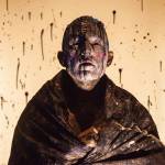 Courtesy Photo | Carolyn Brown                                Ryan Conarro, who stars in and created Saints of Failure dons makeup during a performance of the show. The makeup, which is applied during autobiographical stories in part represents multiple layers of identity.