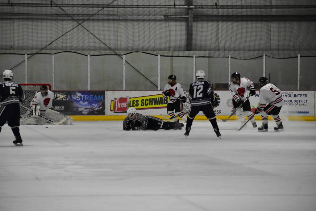 The Juneau Crimson Bears lost 6-1 to the Soldotna Stars on Friday.