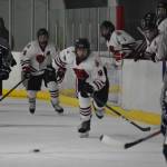 Crimson Bears hockey close out season after rebuilding year