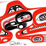 The Gunakadeit is a part of Tlingit cultural lore, a sea creature that grants good fortune to the worthy. (Courtesy art | Robert Mills)