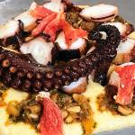 Charred octopus at Red Spruce on Jan. 28, 2020. (Emily Russo Miller | Juneau Empire)