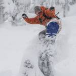 A snowboarder makes his way through the snow at Eaglecrest Ski Area earlier this month. The City and Borough of Juneau-owned and operated ski area has received snowfall each of the past 30 days. (Courtesy Photo | Jeremy Lavender)