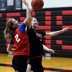 JDHS and TMHS girls square off for last regular game of season