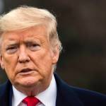 President Donald Trump talks to members of the media before leaving the White House, Monday, March 2, 2020 in Washington, to attend a campaign rally in Charlotte, N.C. (Associated Press Photo | Manuel Balce Ceneta)