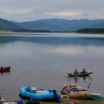 The Yukon River, shown here at the Fortymile Rivers junction with it in Canada, roughly follows the Tintina Fault. (Courtesy Photo | Ned Rozell)