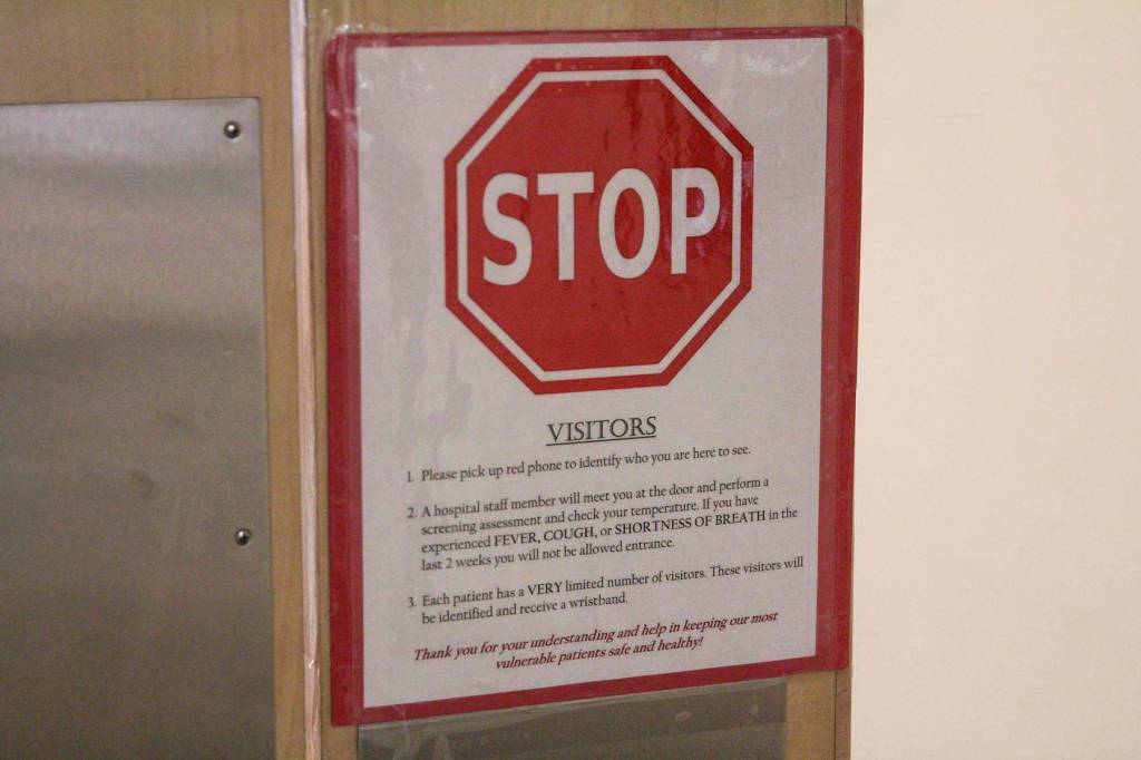 Bartlett Regional Hospital is one of many organizations in Juneau adjusting its operating procedures to deal with the risk of outbreak of the coronavirus. (Michael S. Lockett | Juneau Empire)