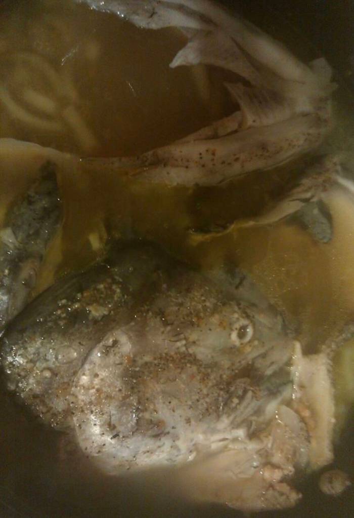 Not everyone has an appetite for dishes made with salmon head broth, but it is rich in vitamins. (Vivian Mork | For the Capital City Weekly)