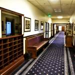 The halls of the State Capitol were empty Monday, March 30, 2020, as most lawmakers and their staff have returned to their home districts. The Legislature is recessed rather than adjourned, which means they can be called back to take action is necessary. (Peter Segall | Juneau Empire)