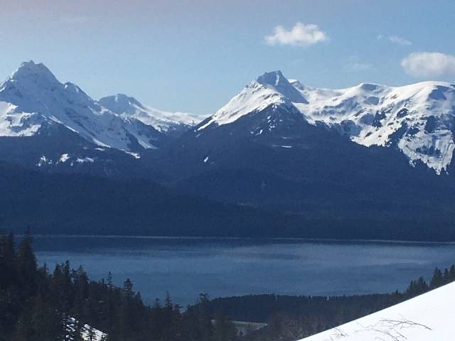 A view of Admiralty Island from the Hilda Divide can be seen in this photo taken Friday, April 10. (Courtesy Photo | Denise Carroll)