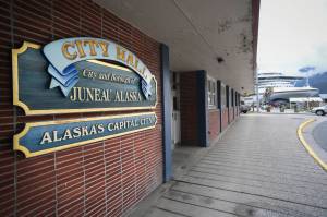 Juneaus City Hall on Wednesday, Sept. 4, 2019. (Michael Penn | Juneau Empire File)