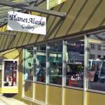 Planet Alaskas storefront in downtown Juneau. ( Vivian Mork Yéilk | For the Capital City Weekly)