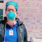 Erin Pratt, an ICU nurse in a hospital outside of New York City, is one of the many men and women from Juneau on the forefront of the coronavirus epidemic. (Courtesy Photo | Erin Pratt)