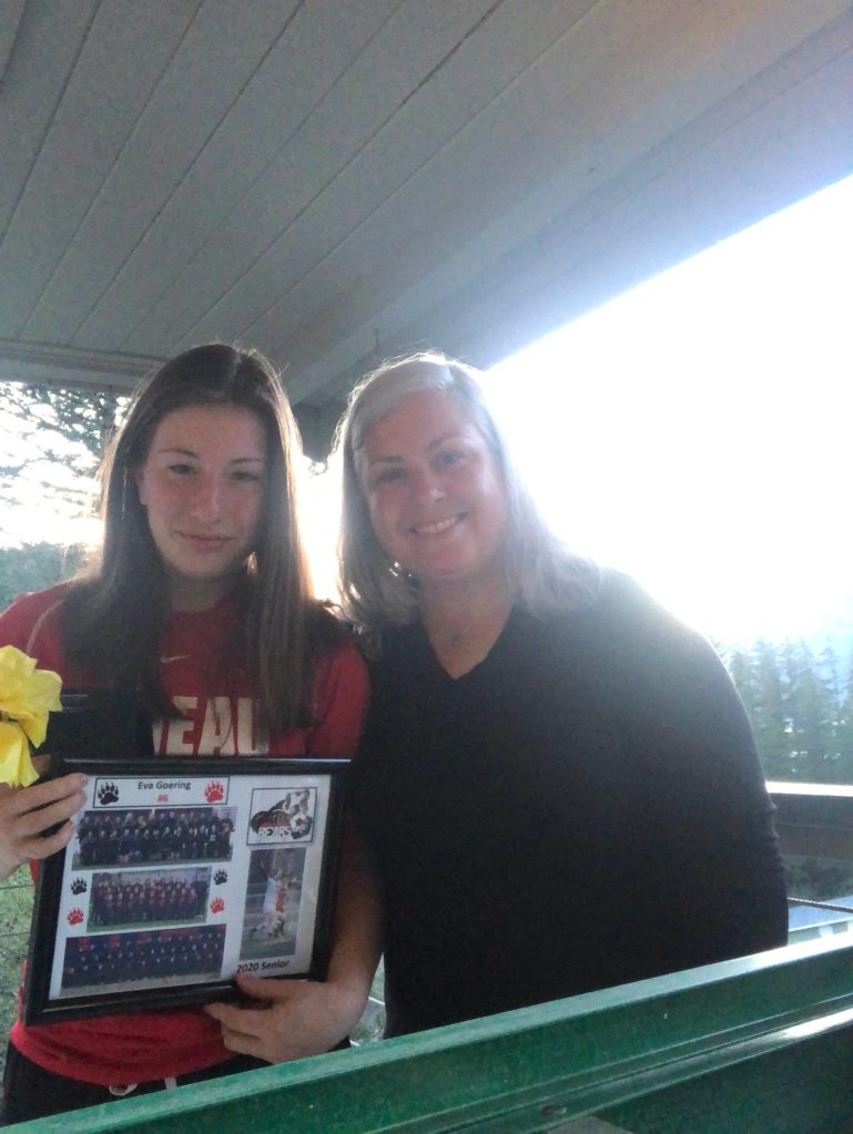 JDHS girls soccer coaches bid farewell to seniors