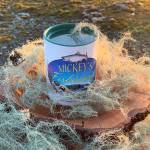 This Usnea tea was made at Mickeys Fishcamp in Wrangell.