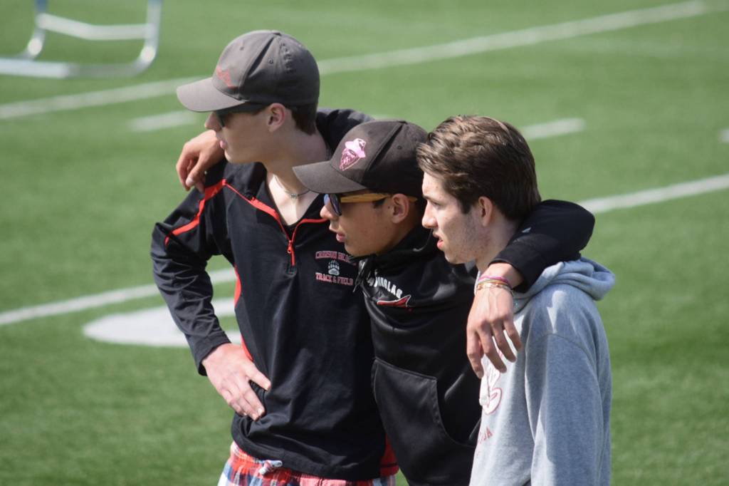 Mitchell Laudert, seen in this photo, competed in the 100m and 200m while contributing to the sprint relays. (Courtesy Photo | For JDHS Track & Field)