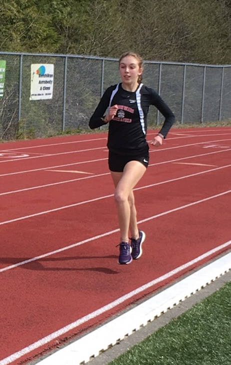 Courtesy Photo | For JDHS Track & Field                                Anna Iverson was a key contributor to region championship relay teams and a second-place finish for the 800-meter relay team at state in 2019.