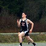 Courtesy Photo | For JDHS Track & Field                                 Jaydon Maloney digs deep while running. He was chosen to be a captain for his determination, his leadership, and his amazing dedication to all things track and field, even fundraising, according to coaches.